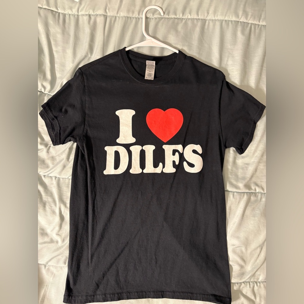 Black T-Shirt with Bold Graphic